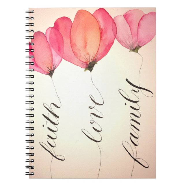 Faith, kärlek och familjen Vad mer behöver du? Anteckningsbok (Framsidan)