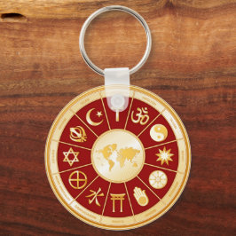 Faith Keychain-världen Nyckelring