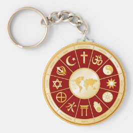 Faith Keychain-världen Nyckelring