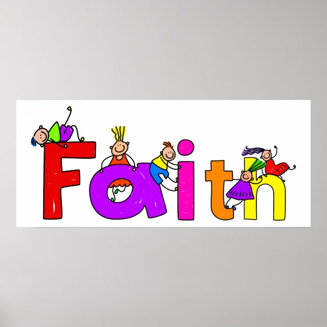 Faith Kids Poster (Framsidan)