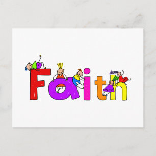 Faith Kids Vykort