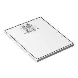 Faith kor anteckningsblock