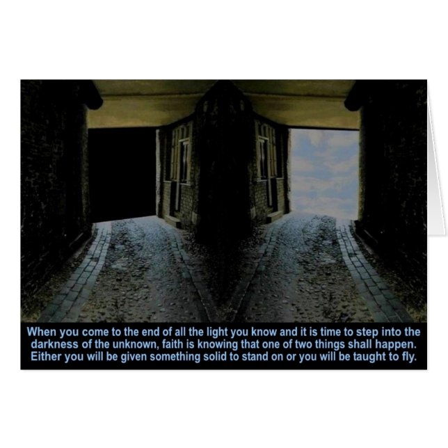 Faith, kort (Framsidan Horizontal)