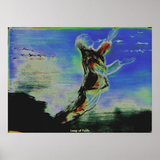 Faith-läder Poster (Framsidan)