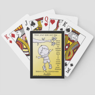 Faith-läder Spel Kort