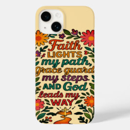 Faith Lights My Path Christian Art - Inspirationa