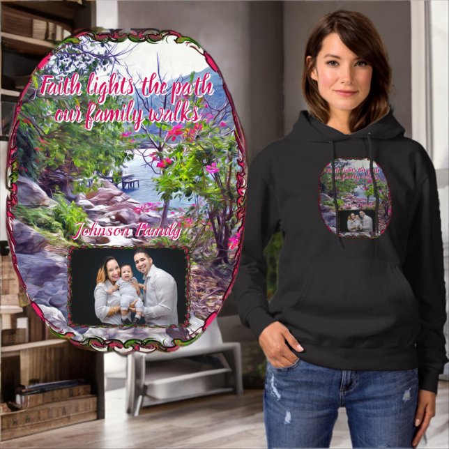 Faith lights the path 821 t shirt (Skapare uppladdad)