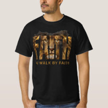 Faith Lion T-shirt Svart