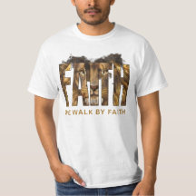 Faith Lion T-shirt Vit