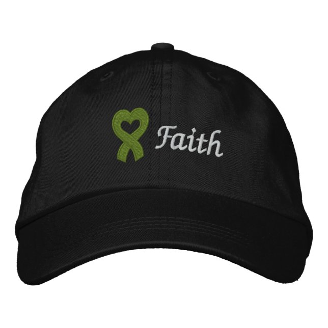 Faith - Lymphoma Broderad Keps (Framsida)