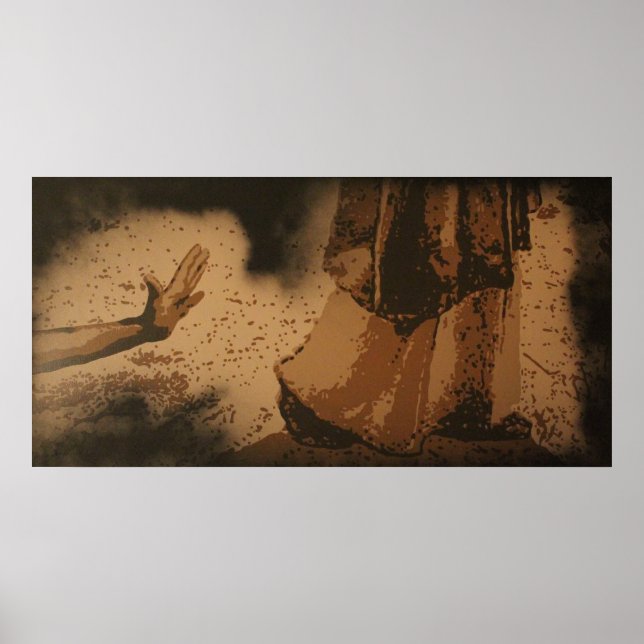 "Faith" - måla Skriv ut Poster (Framsidan)