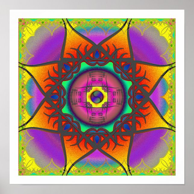 Faith MandalaGram Poster (Framsidan)