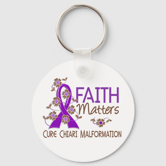 Faith Matters 3 Chiari Malformation Nyckelring (Framsida)