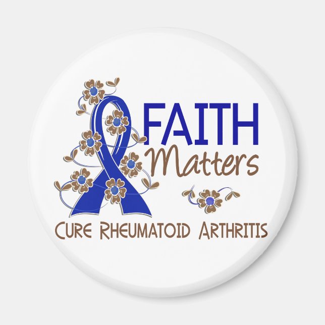 Faith Matters 3 Reumatoid Arthritis Magnet (Framsidan)