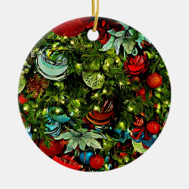 Faith Matthew Poinsettia Ornament (Framsidan)