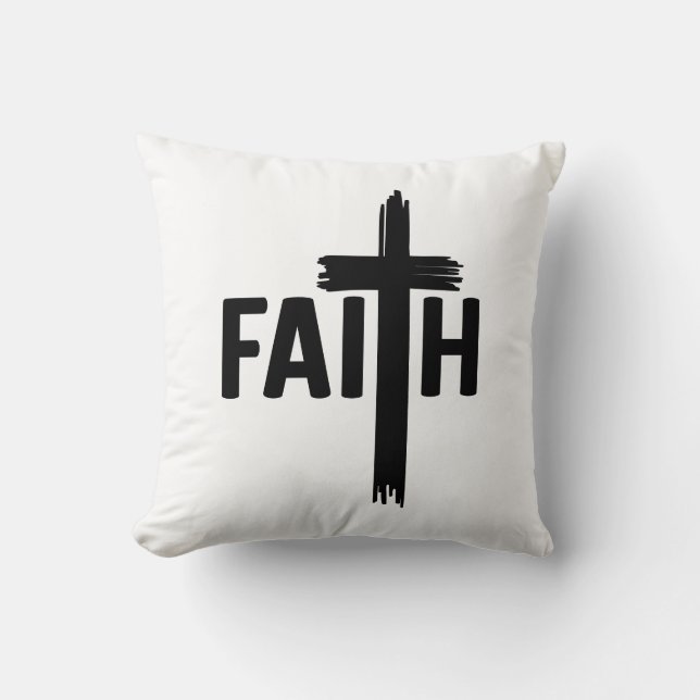 Faith med Kor Kudde (Framsida)