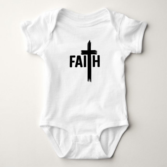 Faith med Kor T Shirt (Framsida)