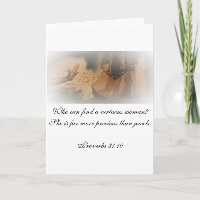 "Faith" Mors dag-kort Kort (Framsida)