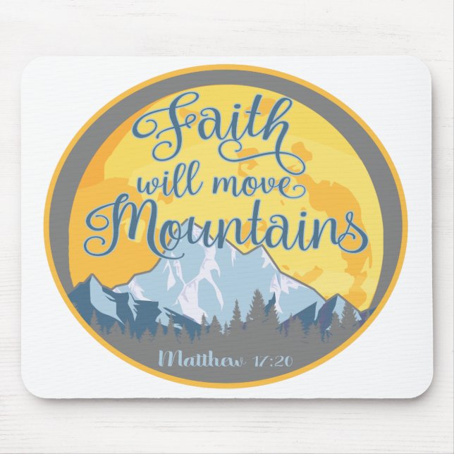 Faith Move Mountas Christian Design Musmatta (Framsidan)
