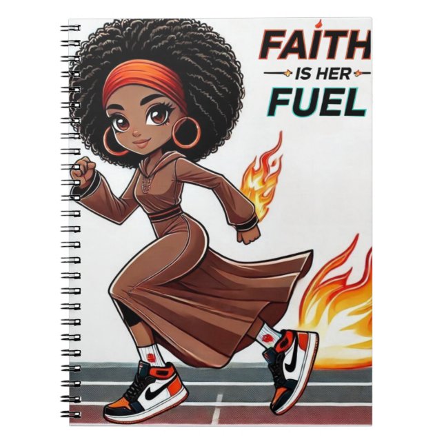 Faith Notebook Anteckningsbok (Framsidan)