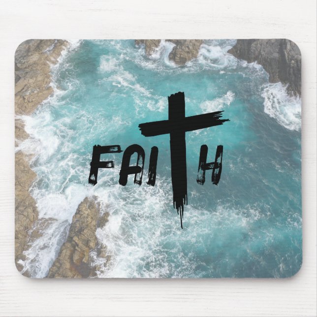 FAITH Ocean Mouse Pad Musmatta (Framsidan)