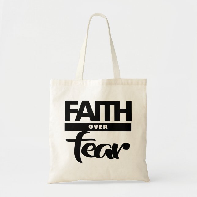 Faith Over Fea Tygkasse (Framsidan)