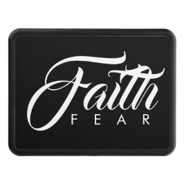 Faith over Fear Black Dragkroksskydd