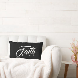 Faith over Fear Black Lumbarkudde