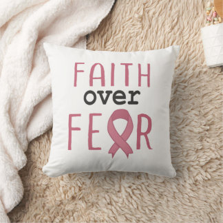 Faith Over Fear Breast Cancer Awareness Kudde