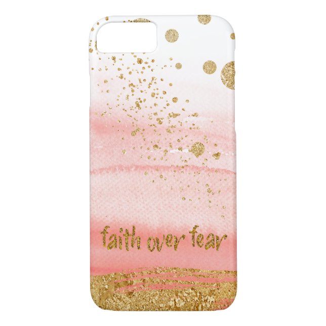 Faith over Fear Case-Mate iPhone Skal (Baksida)