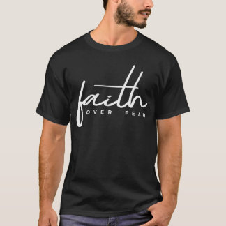 Faith Over Fear Christian boy T Shirt