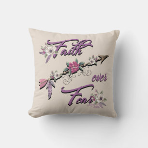 Faith over Fear Dekorativ kudde