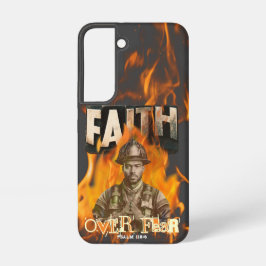 Faith over Fear Firefighter Christian Faith