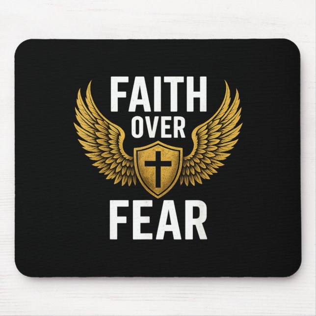 Faith Over Fear Gold  Musmatta (Framsidan)