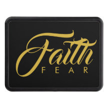 Faith over Fear Guld and Black