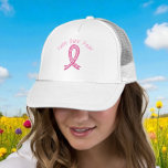 Faith Over Fear Hat | Pink Ribbon Heart Hat Keps<br><div class="desc">Keep the faith and wear your strength with this Faith Over Fear trucker hat featuring a pink ribbon filled with hearts. A perfect gift for breast cancer warriors, survivors, or loving supporters walking this journey with hope. Great for treatment days, awareness walks, or everyday encouragement. A powerful reminder that faith...</div>