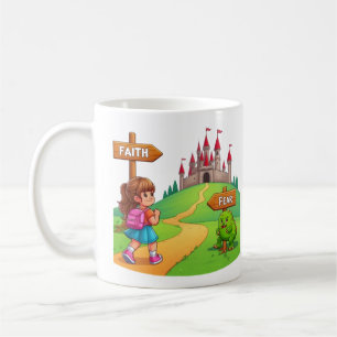 Faith over Fear Kaffemugg