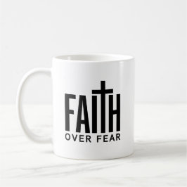 Faith over Fear Kaffemugg