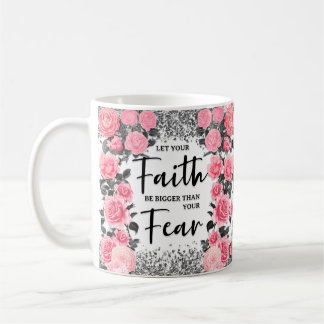 Faith over Fear Kaffemugg