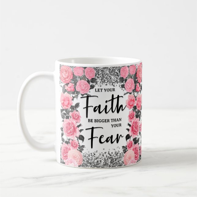 Faith over Fear Kaffemugg (Vänster)