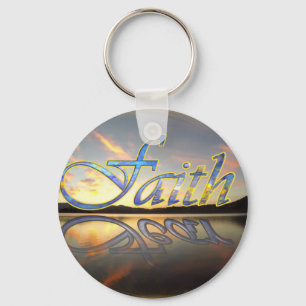 Faith over Fear Keychain Nyckelring