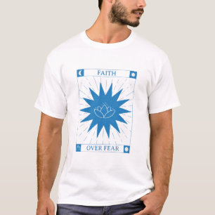 "Faith Over Fear", kristen andlighet T Shirt