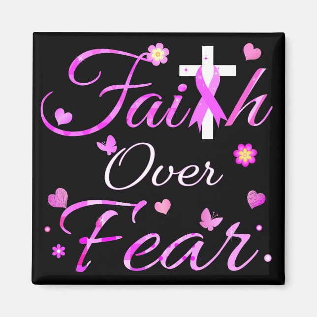 Faith over Fear Magnet (Framsidan)