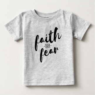 Faith over Fear Modern Christian T Shirt