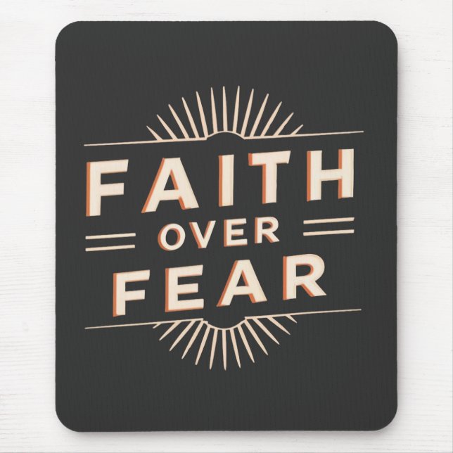 Faith over Fear Musmatta (Framsidan)