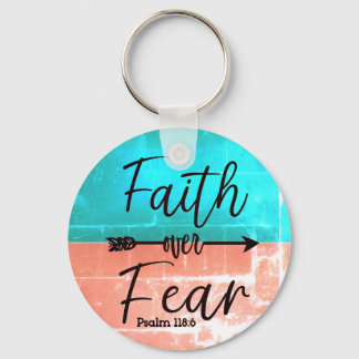 Faith over Fear-nyckelkedjan Nyckelring