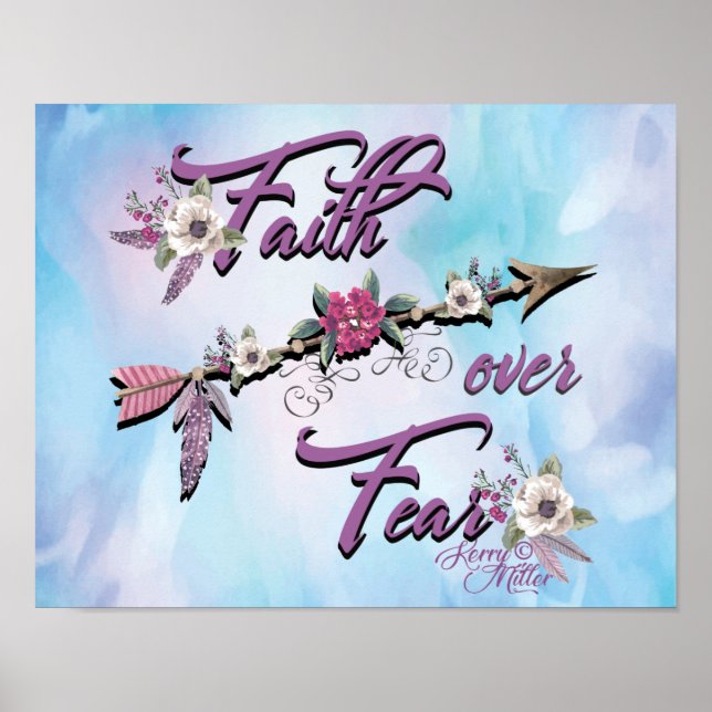 Faith over Fear Poster (Framsidan)