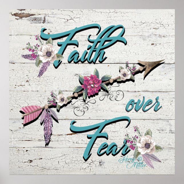 Faith over Fear Poster (Framsidan)