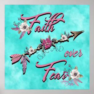 Faith over Fear Poster
