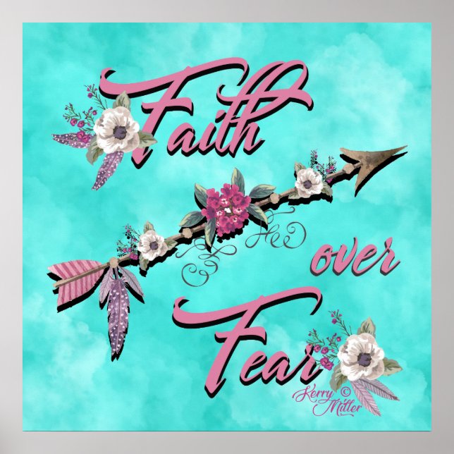 Faith over Fear Poster (Framsidan)